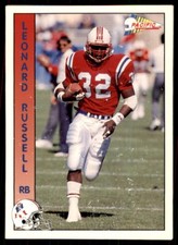 1992 Pacific Marv Cook Football Cards #191