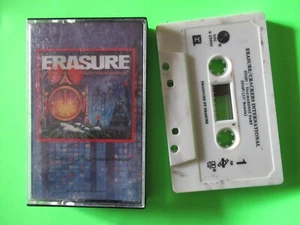 ERASURE CRACKERS INTERNATIONAL CASSETTE TAPE - Imagen 1 de 2