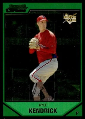 2007 Bowman Draft Picks & Prospects Kyle Kendrick Rookie Philadelphia Phillies - Image 1 of 2