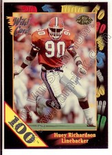 huey richardson rc rookie draft wild card sp 100 stripe florida gators college