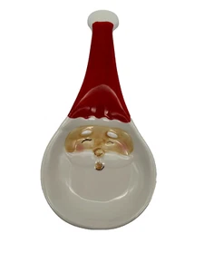 Home Essentials Kitchen Spoon Rest Santa Christmas Holiday 'Tis The Season NEW - Picture 1 of 7
