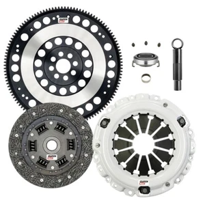 CM STAGE 1 HD CLUTCH KIT & CHROMOLY LIGHTWEIGHT FLYWHEEL for ACURA HONDA K20 K24 - Foto 1 di 11