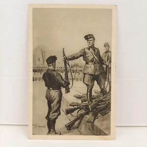 Ansichtskarte "Die Lieferung der Muskete an die Musketierer Balilla - Bild 1 von 2