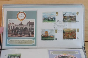 400 years of the derby June 6th 1979 set of 5 first day covers  - Picture 1 of 6