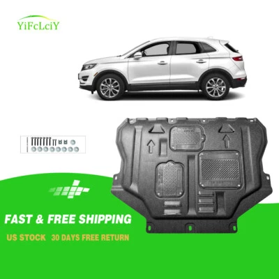 Thick Engine Splash Shield For Lincoln MKC 2015-2019 Front Engine Guard Hard - Imagem 1 de 4