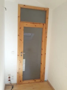 Landhaustürblatt vollverglast mit Oberlicht komplett m. Zarge - Bild 1 von 3