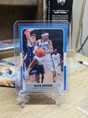 2007-08 Fleer Allen Iverson Denver Nuggets #161 - Image 1 of 4