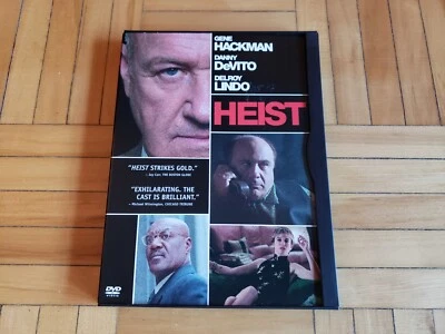 Gene Hackman Delroy Lindo Sam Rockwell Danny DeVito  "Heist"  David Mamet  DVD - Image 1 of 3