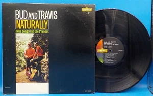 Bud & Travis LP "Naturally (Folk Songs For The Present)" BX13 - Imagen 1 de 3