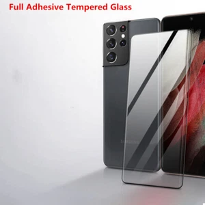 Protector de pantalla de vidrio templado adhesivo completo 3D para Samsung Galaxy S24 23 Ultra - Imagen 1 de 12