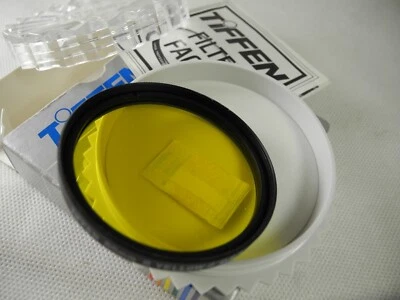 TIFFEN NOS  YELLOW 8 FILTER 55MM NEW IN PACKAGE B&W CONTRAST - Image 1 of 4