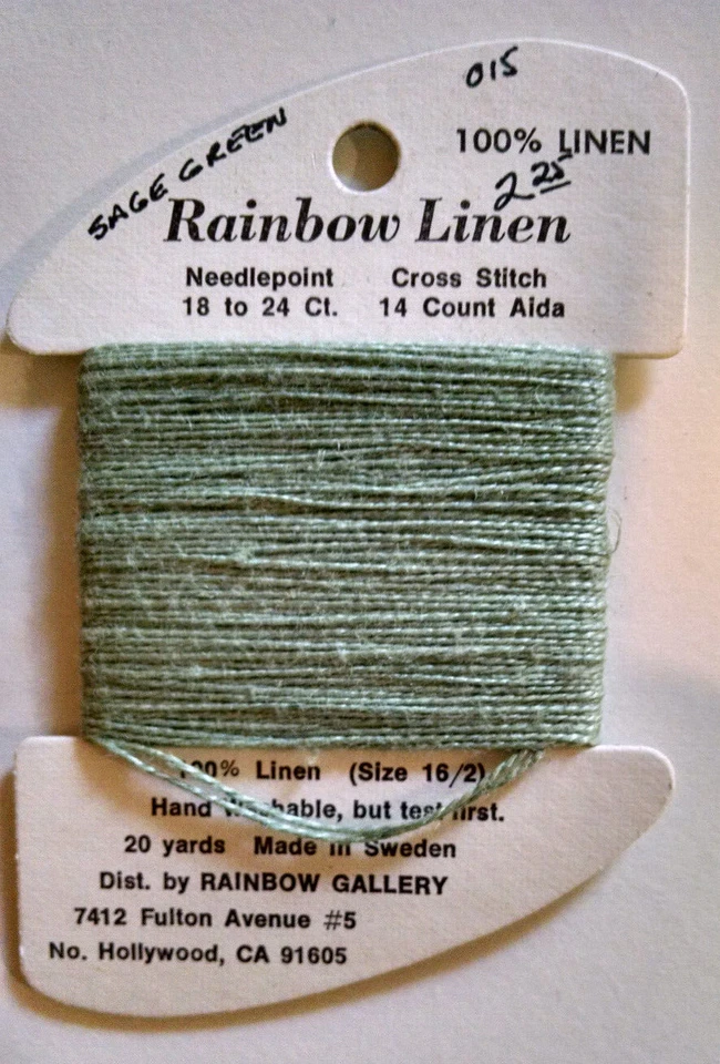 Rainbow Gallery Rainbow Linen  Needlepoint Embroidery Thread - Image 1 of 1