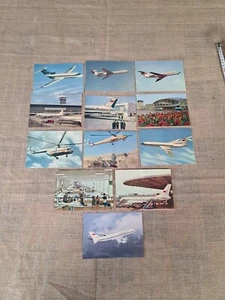 Sowjetische Vintage Postkarten AEROFLOT.12 Stück Postkarten. - Bild 1 von 6