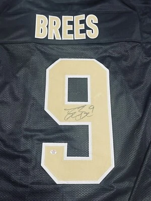 Drew Brees Signed Autographed New Orleans Saints Pro Style Football Jersey W/COA - Image 1 of 4