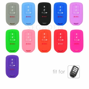 Silicone Key Cover fit for HONDA Civic Pilot CR-V Fit Remote Smart Key - Bild 1 von 24