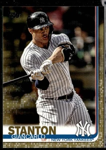 Topps Giancarlo Stanton New York Yankees 2019 #568a oro - Foto 1 di 2