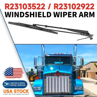 Windshield Wiper Arm Fits For Kenworth W900 T660 T800 Driver Side OE# R23102922 - Image 1 of 4