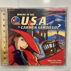 Where In the USA Is Carmen Sandiego? PC Cd-ROM 1999 - Picture 1 of 5