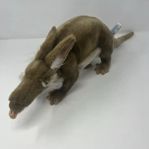 Peluche Hansa Aardvark 1994 formichiere realistico vintage peluche - Foto 1 di 10