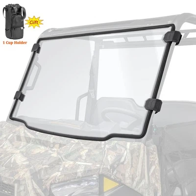 Front Full Windshield for Polaris Ranger Midsize 570 500 SP/Crew /Ranger EV/ETX - Image 1 of 4
