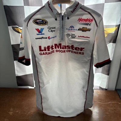 Camisa Kasey Kahne 5 Liftmaster Race usada tripulación Hendrick Motorsports Foto 1 de 4