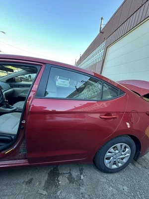 Used Rear Left Door Assembly Rear Side fits: 2018 Hyundai Elantra electric Sedan - Image 1 of 4