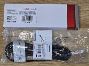 Hafele Loox 5 Eco 12V 40w LED Driver 4 Way 833.72.935 & 833.89.009 Mains Cable - Picture 1 of 4