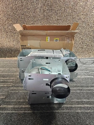 (CANTIDAD 6) Carcasa Broan NuTone 1667EH con conector de conducto amortiguador para ventilador/calentador Foto 1 de 4