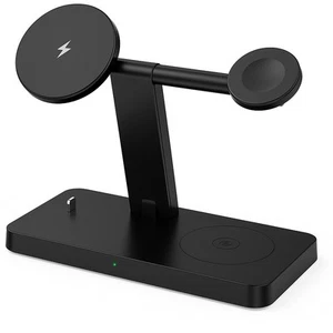 Chargeur magnétique sans fil 4 en 1 - Photo 1 sur 4