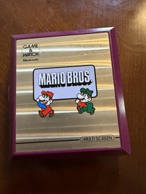 NINTENDO GAME AND WATCH MW-56 MULTI-SCREEN MARIO BROS. 1983 WORKING