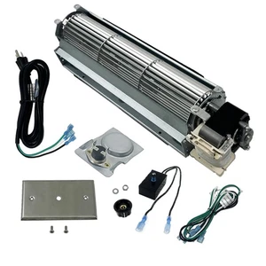 BKT GA3650T GA3650TB GA3700T GA3700TA Fireplace Blower Fan KIT for Desa, FMI,... - Picture 1 of 6