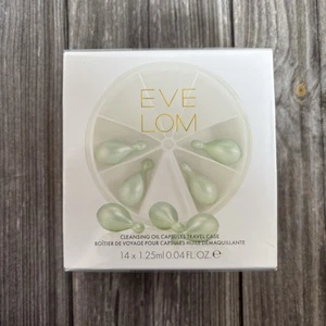 Eve Lom Cleansing Oil Capsules & Travel Case 14 X 1.25ml New & Sealed - Picture 1 of 7