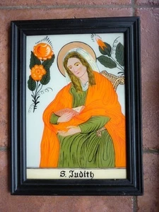 Hinterglasbild Selige Jutta von Theresia Wagesreither - Bild 1 von 3