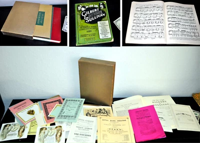 Gilbert & Sullivan THE FIRST NIGHT(s)  -PLUS-  1927 Gilbert & Sullivan AT HOME - Image 1 of 4