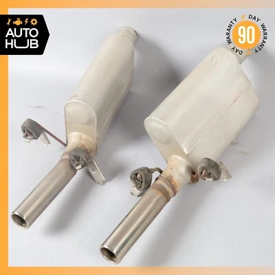 04-08 Cadillac XLR 4.2L V8 Silenciador de escape Silenciadores Puntas Conjunto OEM Foto 1 de 4