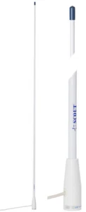 SCOUT KS-21 ANTENNA VHF 100CM 3DB CON CAVO 5 MT RG58 CU MIL - Imagen 1 de 2