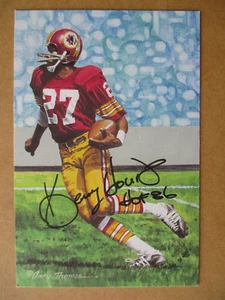 1993 Goal Line Art KEN HOUSTON SIGNED AUTO 3102/5000 WASHINGTON REDSKINS - Picture 1 of 2