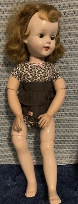 DULCE SUE Creo, Muñeca Bebé Vintage Brazos Articulados Piernas. Cabello Rojo Carácter Amer Foto 1 de 4