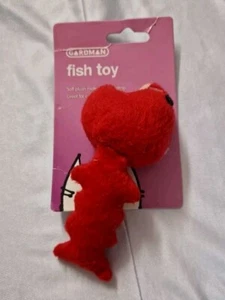 BNWT Gardman Fish Cat Toy. Sale Benefits Charity - Picture 1 of 3