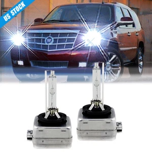 For Cadillac Escalade 2003-2006 Stock Fit HID Headlight Bulbs LOW BEAM Set of 2 - Picture 1 of 12