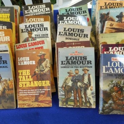 AUDIOBOOKS ~ LOUIS L'AMOUR COLLECTION 20 BOOKS WESTERNS 1960-1969 KIOWA .MP3 USB - Image 1 of 4