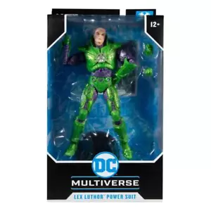 Figura McFarlane Toys DC Multiverse Lex Luthor Power Suit aprox. 18 cm NUEVO EMBALAJE ORIGINAL - Imagen 1 de 8