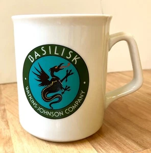 Watkins-Johnson BASILISK Kaffeetasse Militär Verteidigungsindustrie Promo Cup - Bild 1 von 3