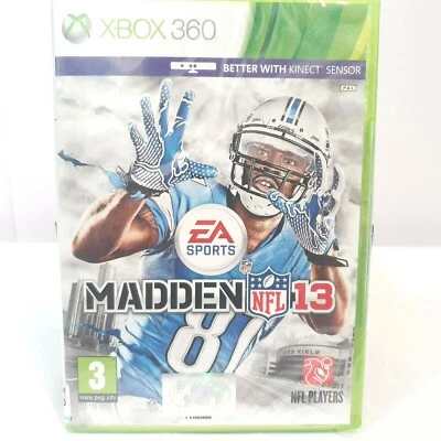 Xbox 360 Madden NFL 13 Microsoft Video Game Sealed Factory Sealed - Image 1 of 4