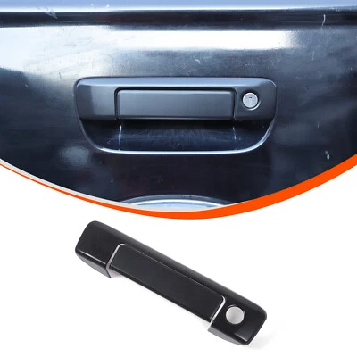 Manija de puerta trasera ABS negro mate cubierta adicional embellecedor para Ford Ranger 2015-2021 Foto 1 de 4