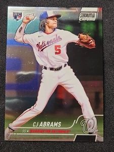 2022 Topps Stadium Club Chrome - C.J. Abrams #31 (RC) - Picture 1 of 2