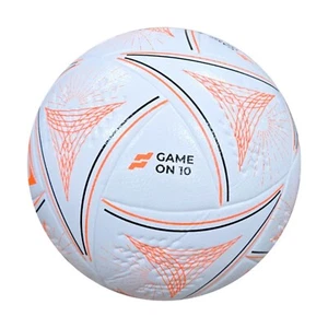 Game on 10 Future Soccer Ball Größe 5, Pro Match Ball PU Leder Future Soccer Ball - Bild 1 von 3