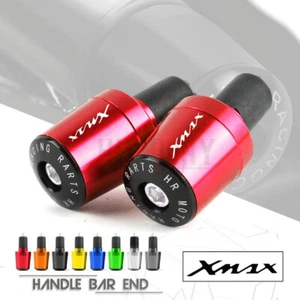 Motorcycle 22MM Grips Plugs Handle Bar End for YAMAHA Xmax X-max 125 200 300 400 - Picture 1 of 12