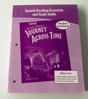 Glencoe World History Journey Across Time Spanish Reading Study Guide 0078694930 - Image 1 of 4