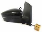 VW Polo 6R Driver Side Electric Door Mirror LC9X Black DS80